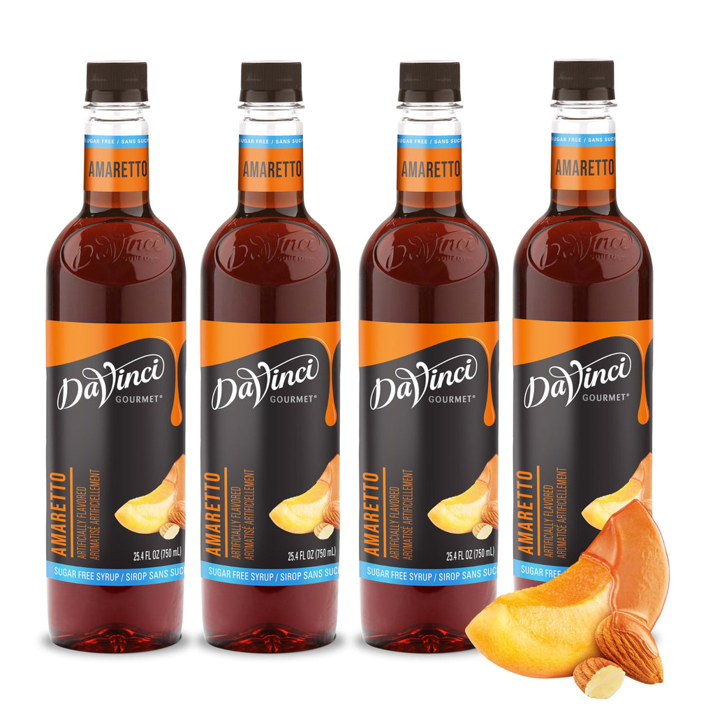 DaVinci Gourmet Sugar-Free Caramel Syrup, 25.4 Fluid Ounces (Pack of 1)
