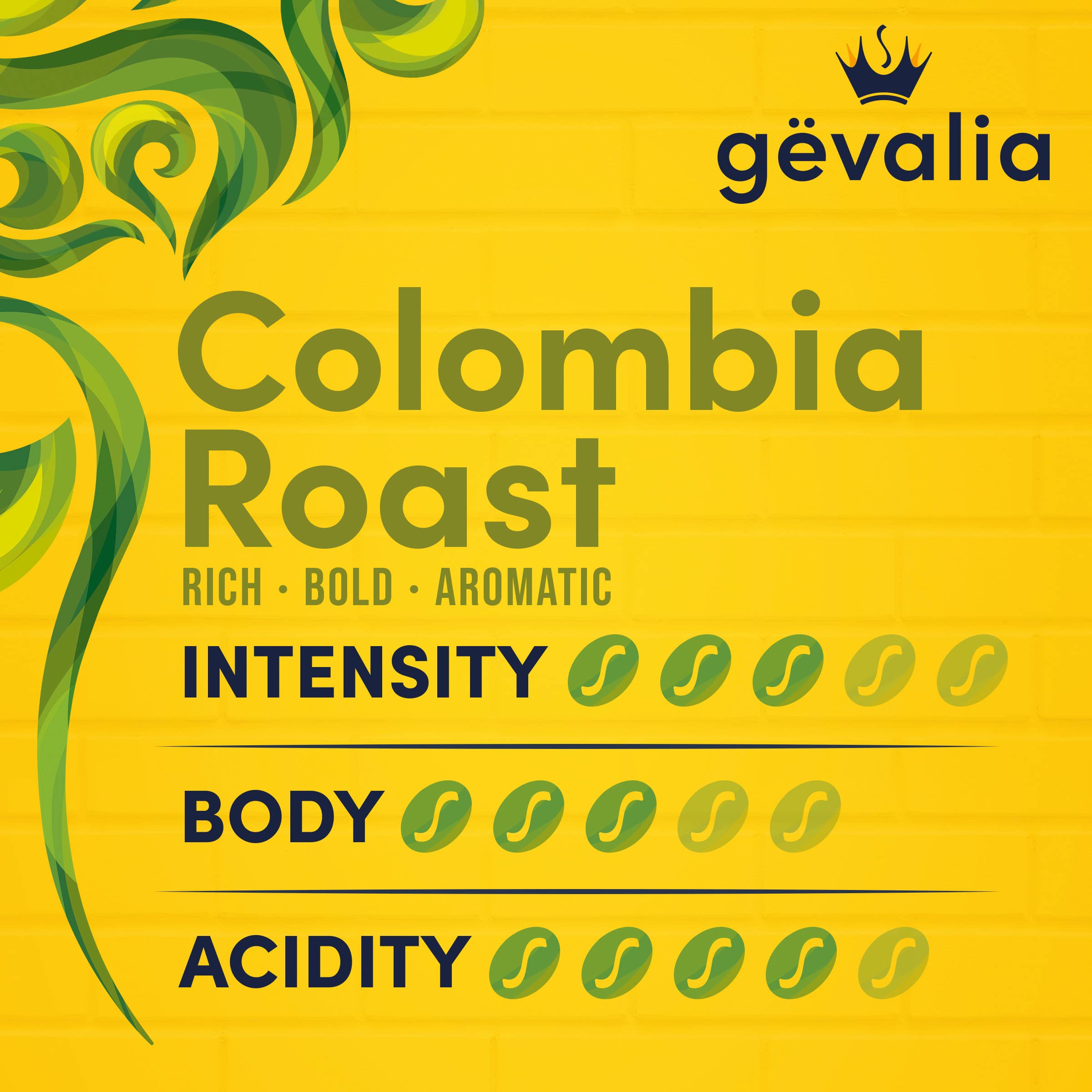 Gevalia House Blend Medium Roast 100% Arabica Ground Coffee, for a Keto and Low Carb Lifestyle, 20 oz Bag