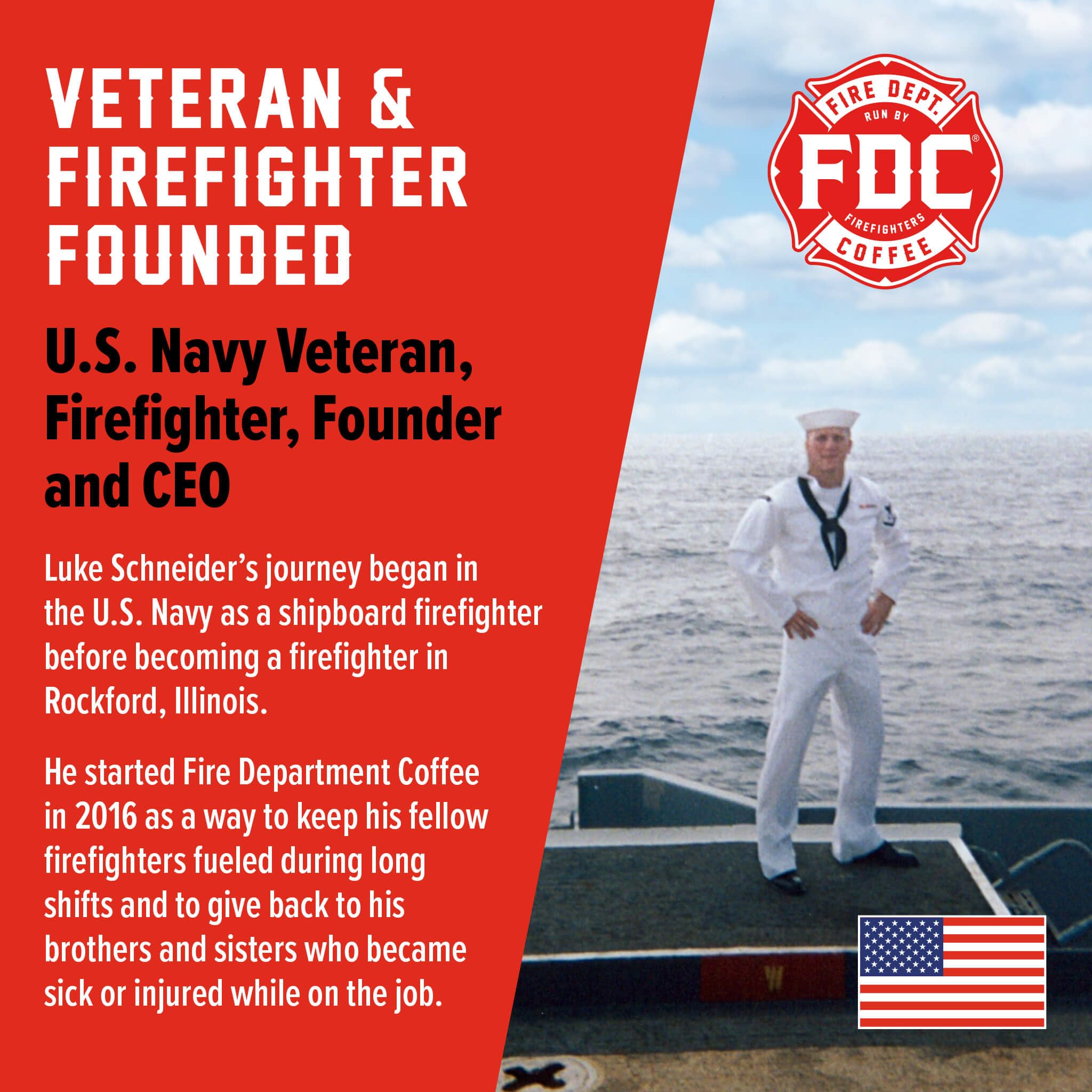 Fire Department Coffee - Gives Back to Firefighters - Rescue Variety Pack - Whole Bean Coffee - Medium, Dark, Shellback Espresso, & Skull Crushing Espresso Beans - Veteran Owned (12oz, Pack of 4)