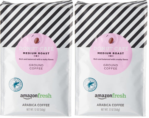 Amazon Fresh, Colombia Ground Coffee, Medium Roast, 32 Oz
