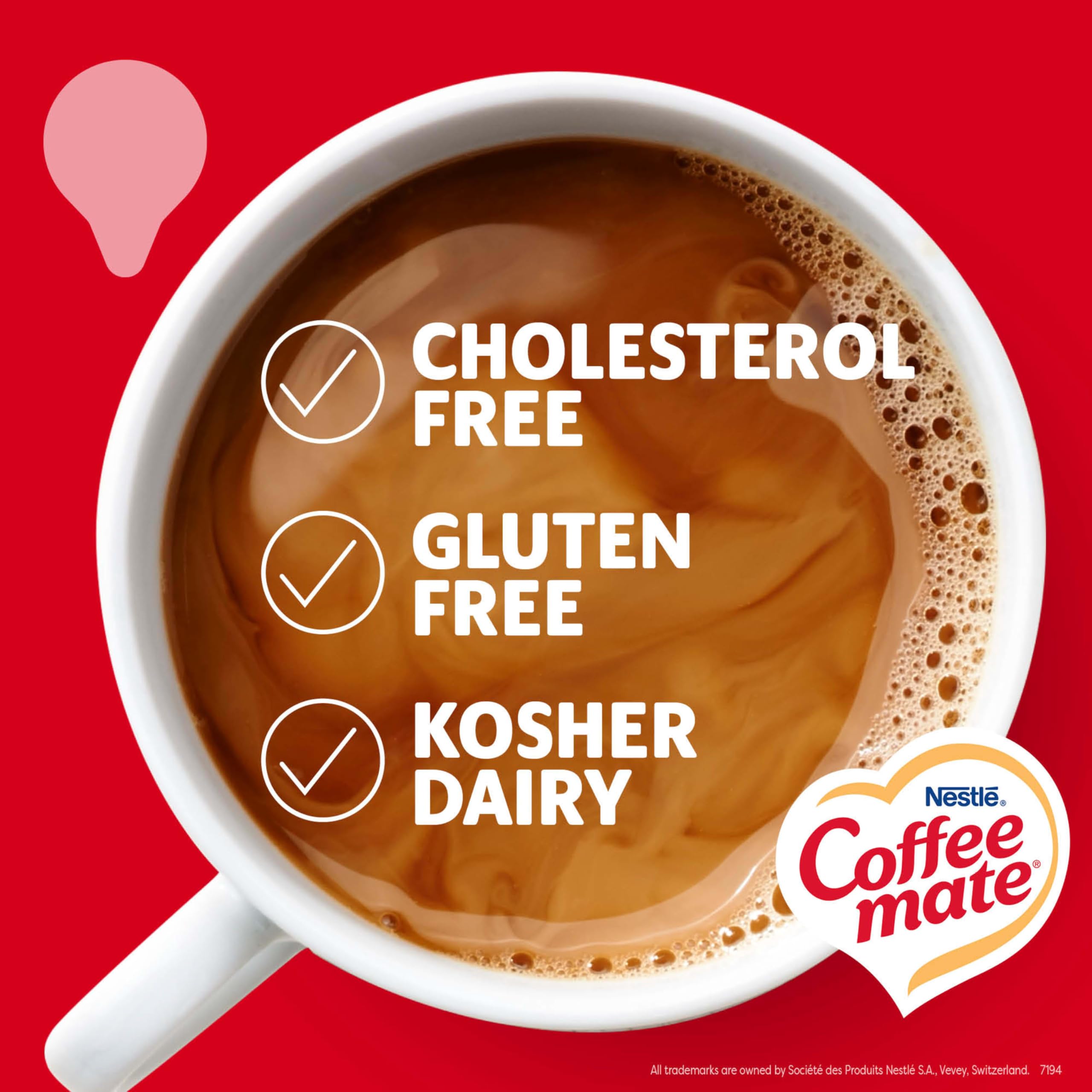 Nestle Coffee mate Creamer Singles Variety Pack, Italian Sweet Creme, Salted Caramel Chocolate, Vanilla Caramel Non Dairy, No Refrigeration, 0.375 fl oz Tubs, 150 Count (Pack of 50 Per Flavor)