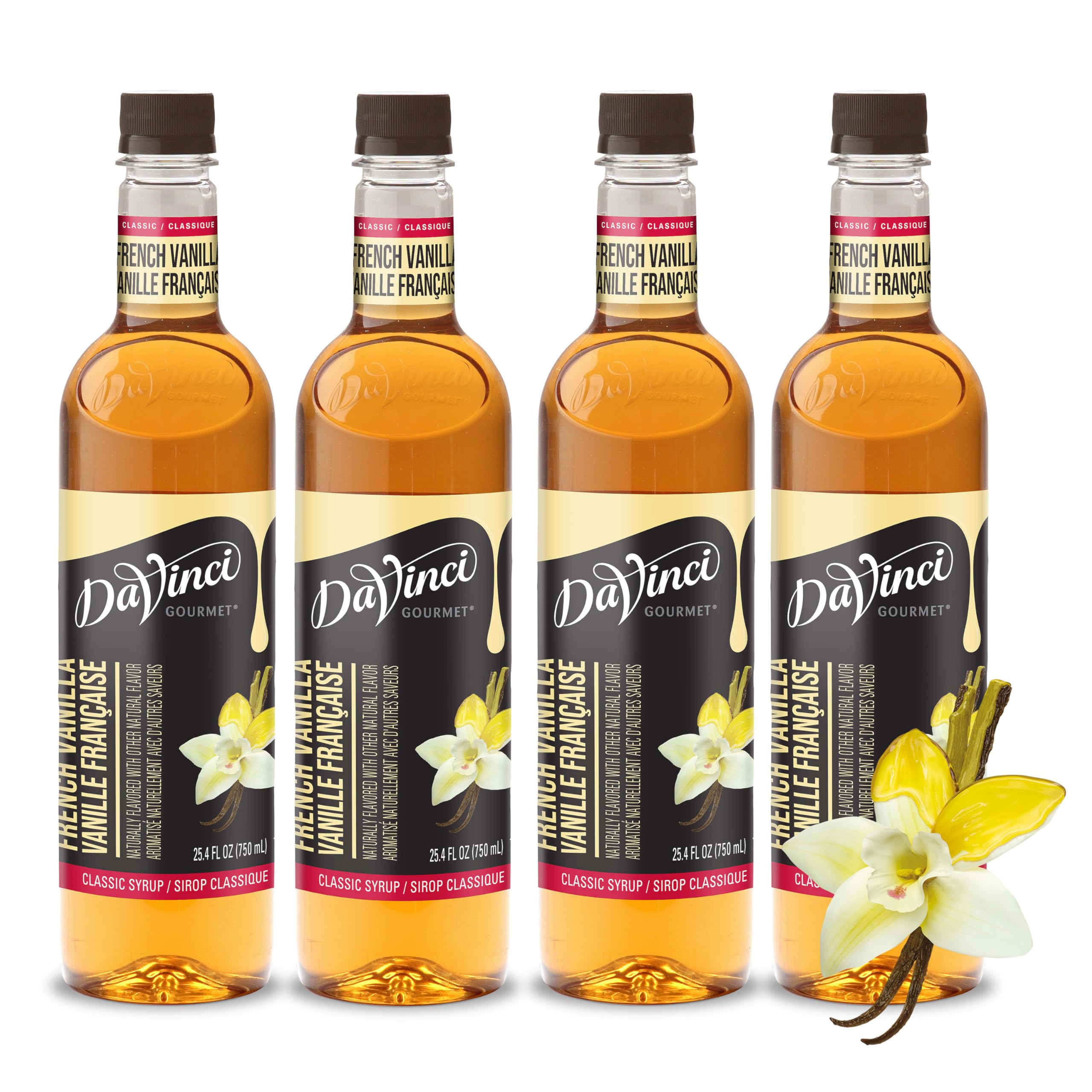 DaVinci Gourmet Classic Vanilla Syrup, 25.4 Fluid Ounces (Pack of 1)