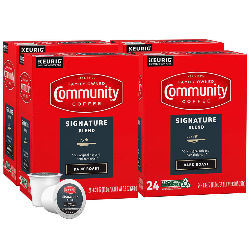 Community Coffee Café Special Medium-Dark Roast Single Serve Keurig K-Cup Pods 32 ct Box
