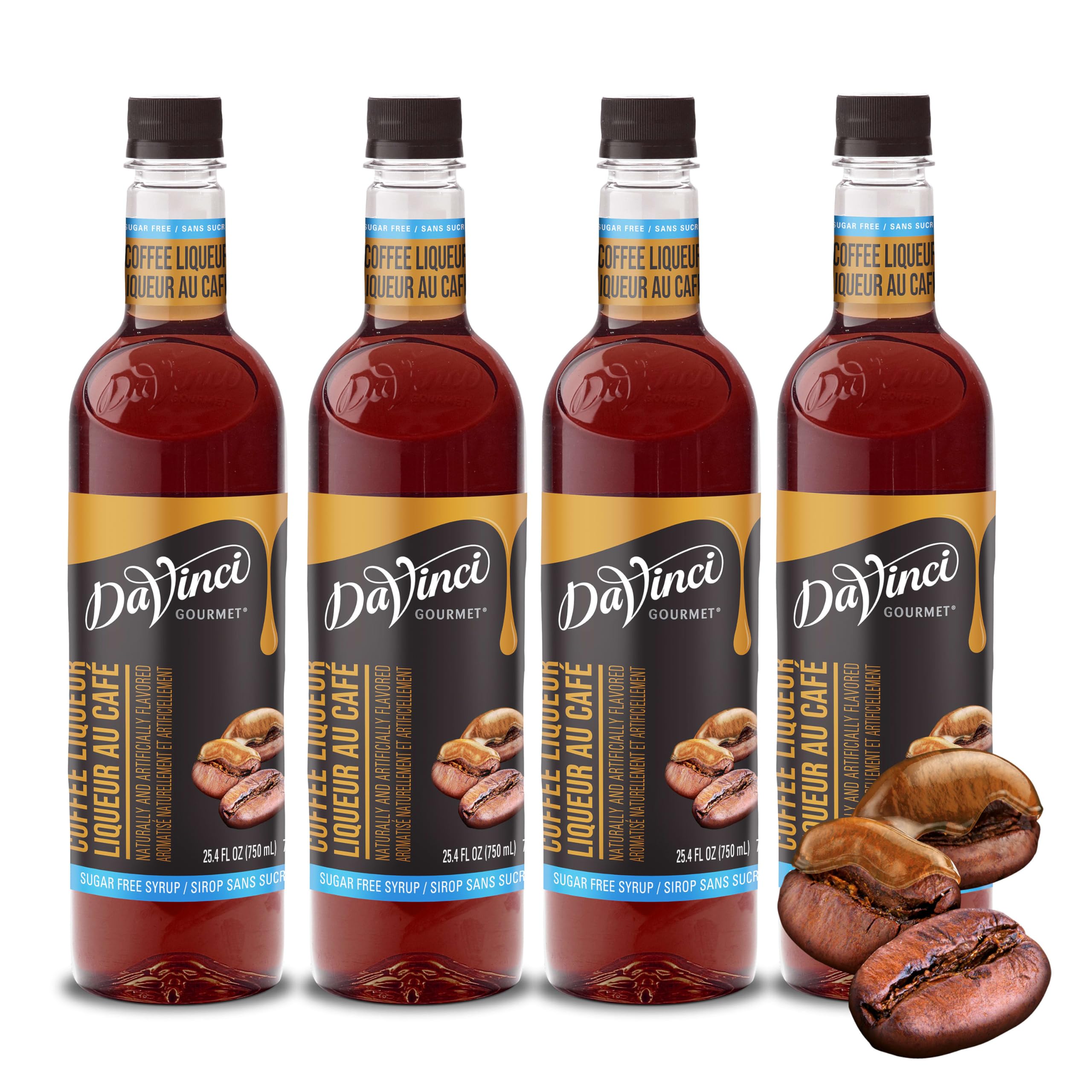 DaVinci Gourmet Sugar-Free Caramel Syrup, 25.4 Fluid Ounces (Pack of 1)