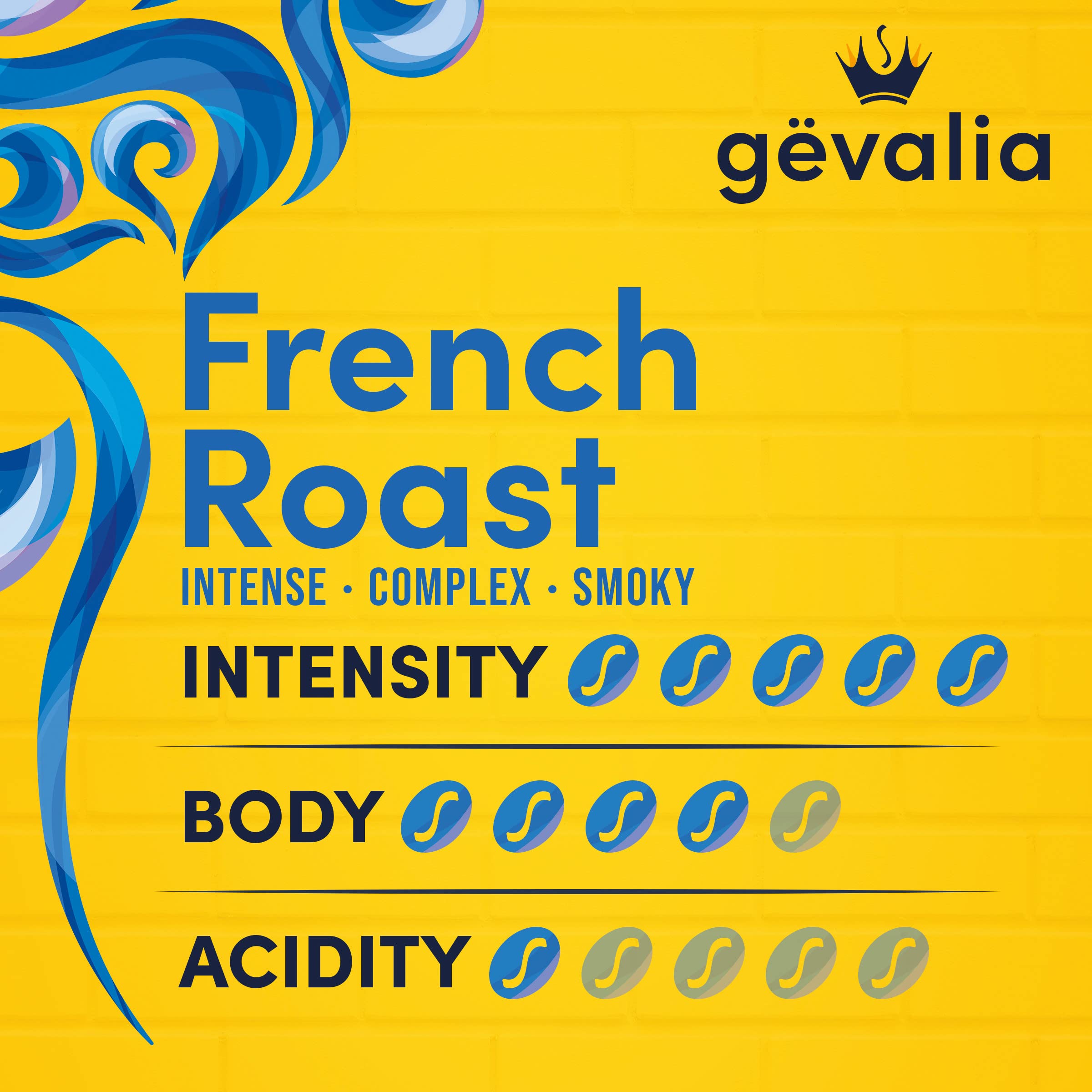Gevalia House Blend Medium Roast 100% Arabica Ground Coffee, for a Keto and Low Carb Lifestyle, 20 oz Bag
