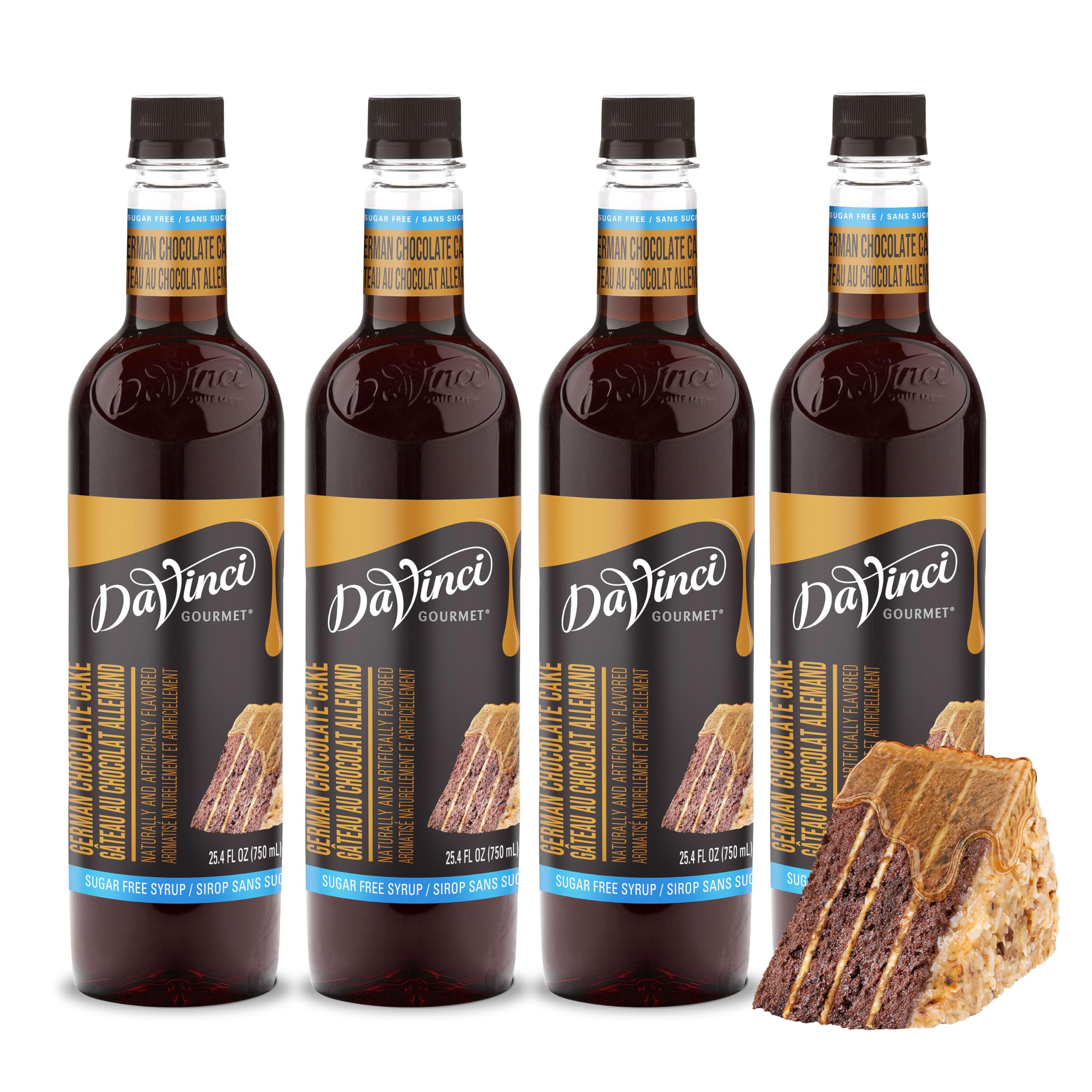 DaVinci Gourmet Sugar-Free Caramel Syrup, 25.4 Fluid Ounces (Pack of 1)